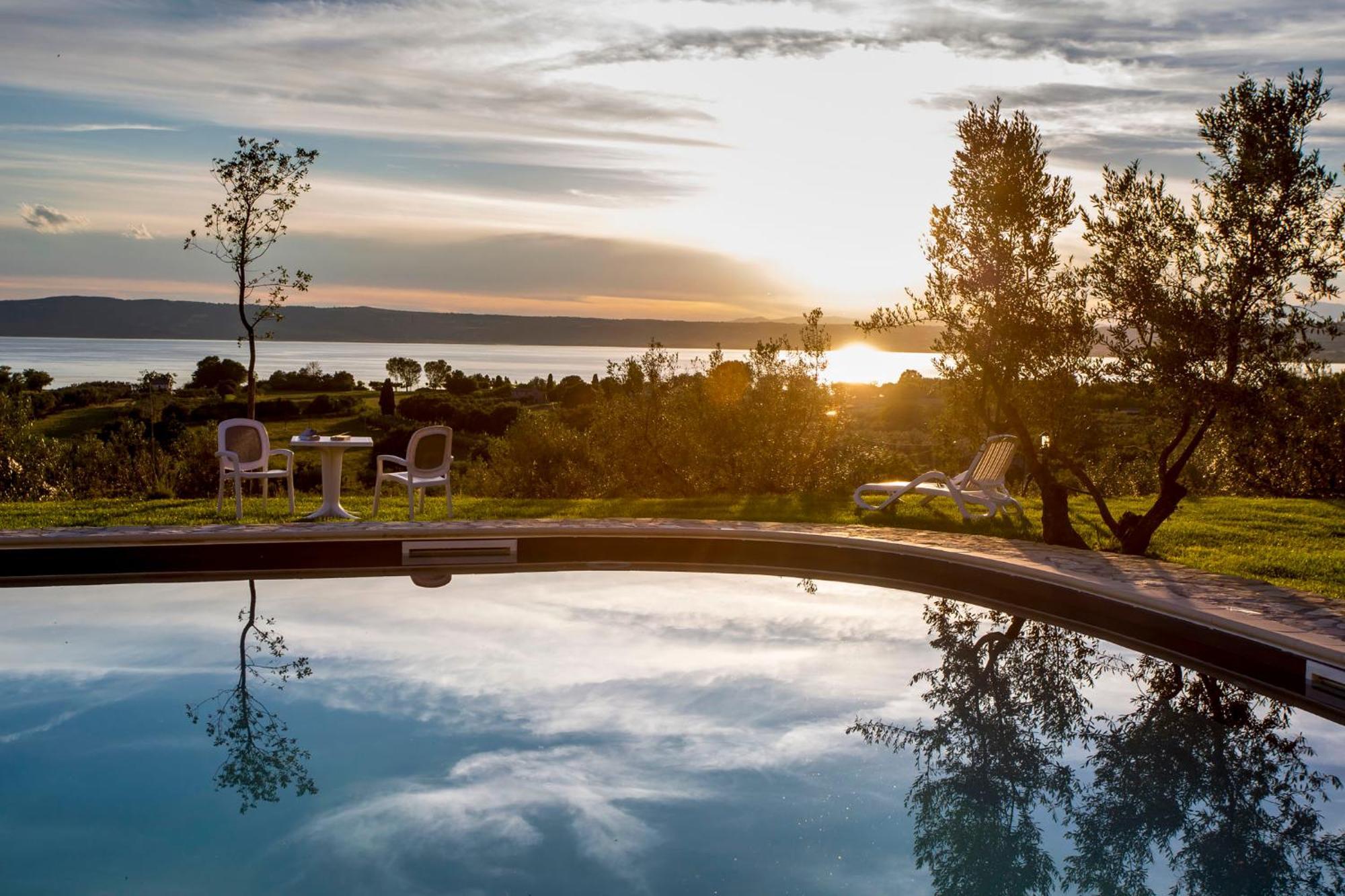 בולסנה Agriturismo Parco Di Canuleio - Con Vista Sul Lago מראה חיצוני תמונה
